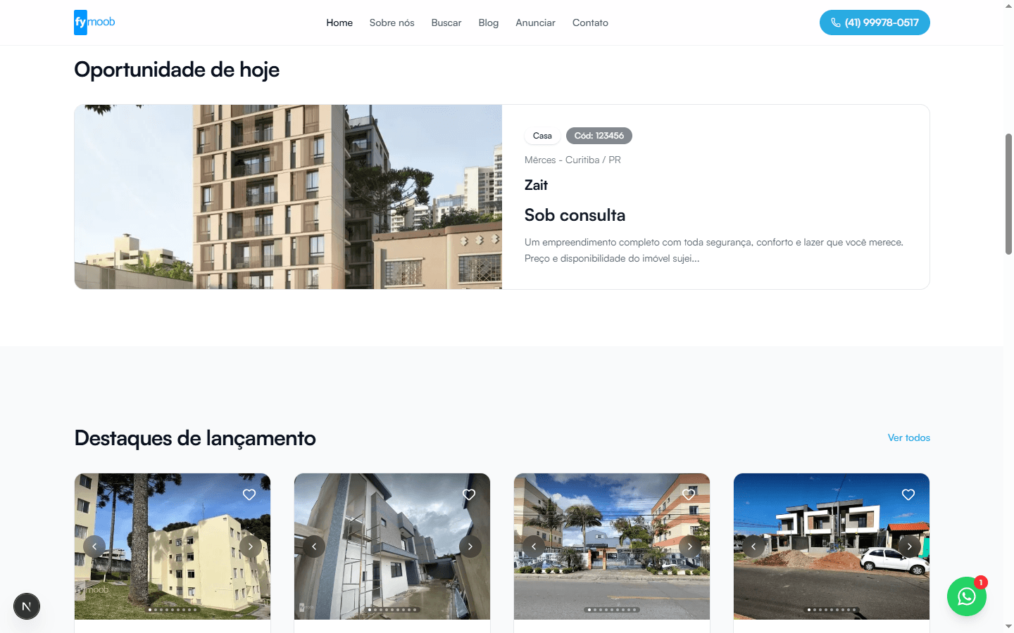Destaques & lançamentos